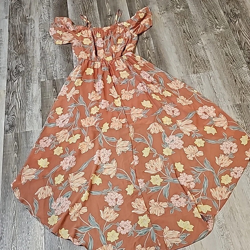 AUW floral dress S - Picture 6 of 6